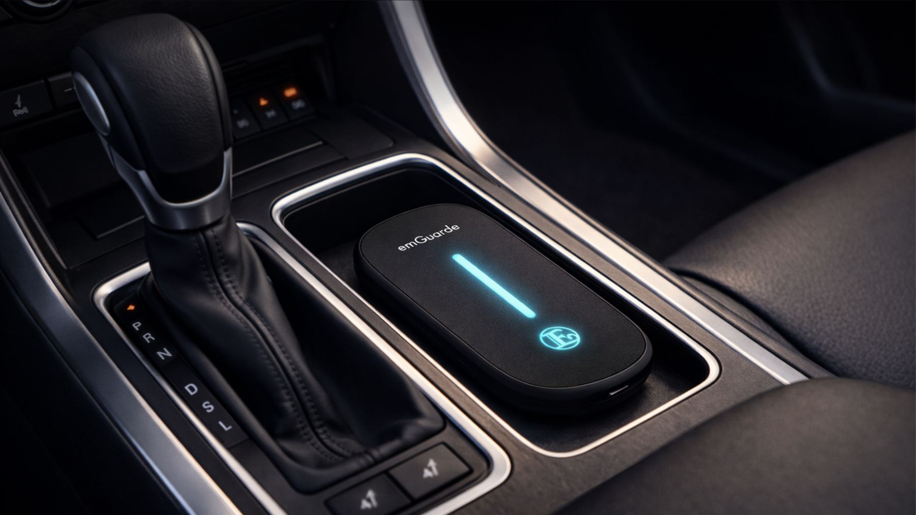 emGuarde in a car's center console